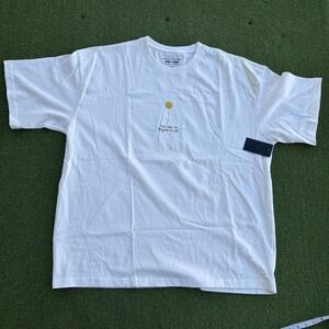 PAPER PLANES She Loves Me, They Love Me Not TEE IN Eggshell SIZE 2XL NWT NEW